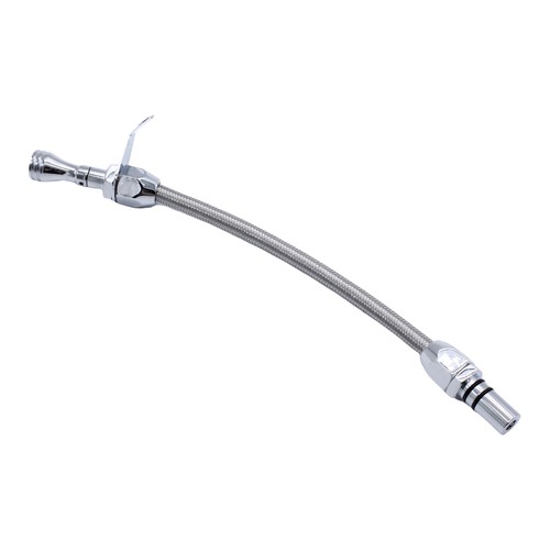 Stainless Steel Braided Flexible Transmission Dipstick Fits For Chevy GM 700R4 - Picture 6 of 7