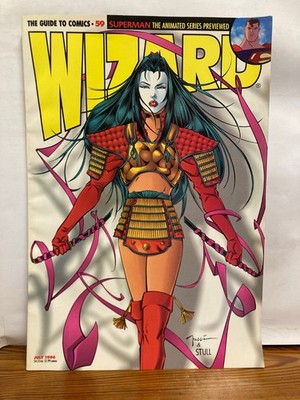 The Guide to Comics 59 Wizard The Comics Magazine Issue 59 July 1996 Tucci/Stul