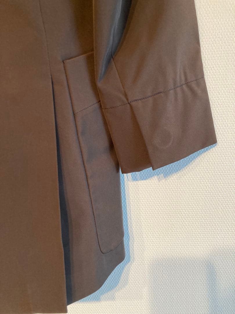 PRADA Jacket Size 40 Double Button Fur Collar Exc… - image 9