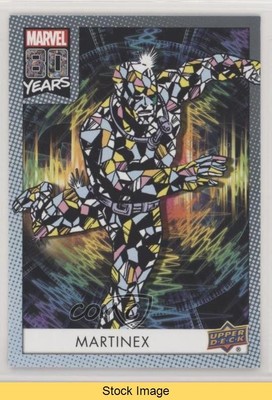 2019 Upper Deck Marvel 80th Anniversary Color Spike Martinex #61 READ o1h