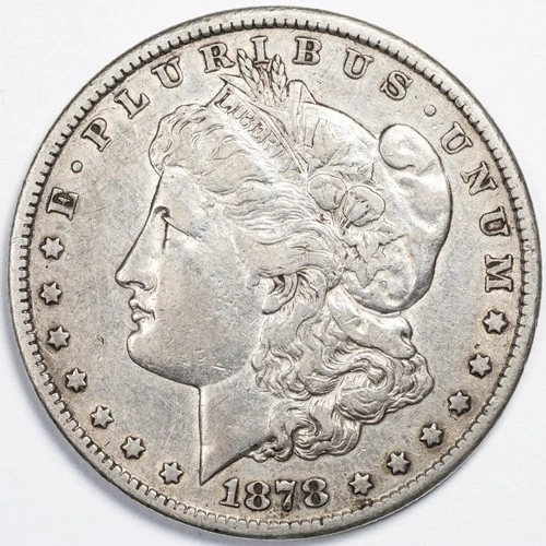 1878-CC Morgan Silver Dollar Carson City Mint Extremely Fine (XF)