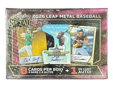 2026 Leaf Metal Baseball Hobby Box