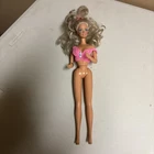 Vintage 1966 Mattel, Barbie Doll Toy - Blonde Hair / Blue Eyes / Pink Lips E69
