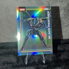 2026 Topps Chrome Marvel Black Panther Aqua Refractor #15 199/199 OMEGA BOOKEND
