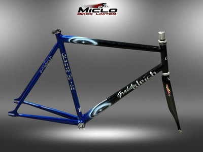 Ridley Oval Aluminium Track Frameset Ficed Gear Frame Retro 1inch