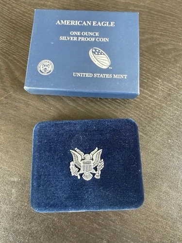 2013-W American Silver Eagle PROOF 1 Oz Silver - Coin & Box & COA