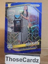 2025 Panini Prizm WNBA Blue Velocity Prizm #85 Ajsa Sivka
