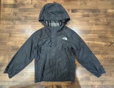 The North Face Full Zip Rain Jacket DryVent Hooded Windbreaker Boys Size XS 6