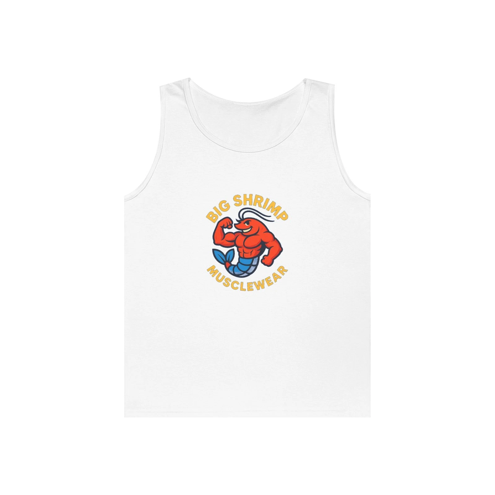 Big Shrimp Muscle Wear Unisex Tank Top | Casual Summer Apparel, Gym [...]