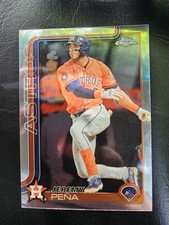 JEREMY PENA 2025 Topps Chrome Houston Astros #239