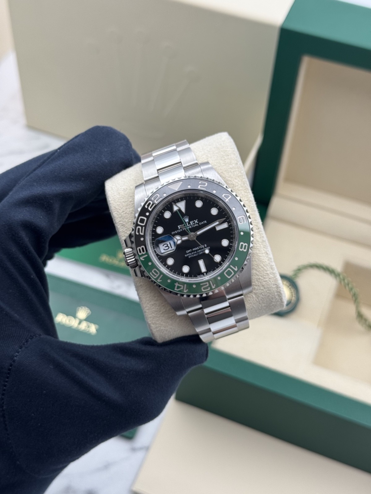 Rolex GMT Master II 126720VTNR 2022 Sprite with box & papers