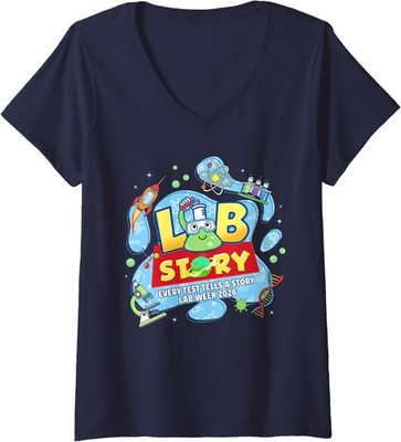 Lab Week 2026 Medical Laboratory Technician Team Ladies' V-Neck Tshirt