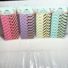 360 PCS Paper Straws - Biodegradable Recyclable Eco-Friendly Plastic Free