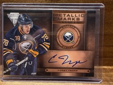 2013-14 Panini Titanium - Metallic Marks Bronze Corey Tropp #MM-29 (AU)