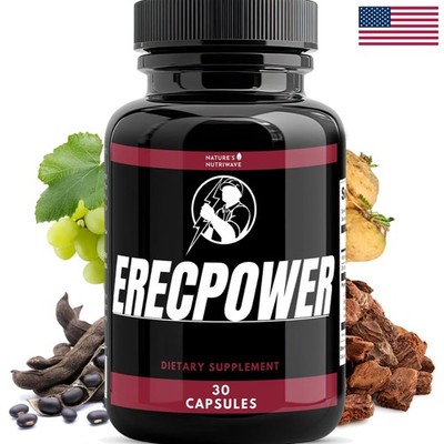 Daily Wellness Support - ErecPower Men's Supplement with Essential Nutrients