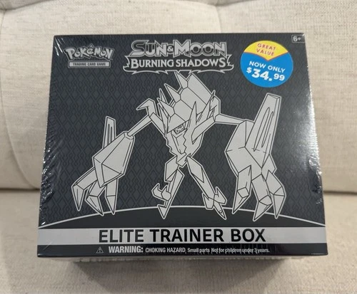 Pokemon TCG: Sun & Moon - Burning Shadows Elite Trainer Box ETB - Factory Sealed