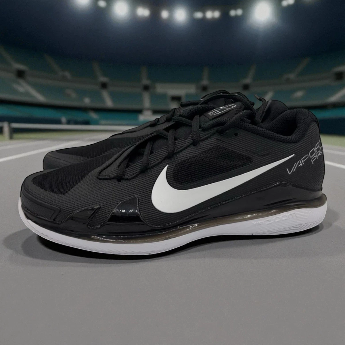 NikeCourt Zoom Pro White Black for Sale | Authenticity Guaranteed