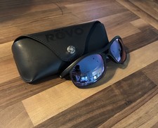 Revo 1006-001 Black Frame Polarized H2O Blue Mirror Lens Aviator Sunglasses 57mm