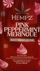 NEW + SEALED - Hempz Pink Peppermint Meringue Body Moisturizer, lotion, pump — photo 2