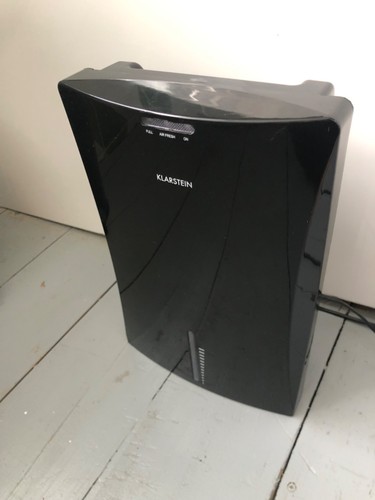 Small 2 Litre Klarstein Dehumidifier Black in Working Condition and Quiet
