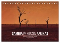Sambia IM Herzen Afrikas (Tischkalender 2027 DIN A5 Quer), Calvendo Monatskalend