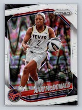 2025 Panini Prizm WNBA #10 Aari McDonald White Seismic Prizms
