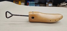 9-1/2" Long Wooden Shoe Form Shaper / Stretcher - Vintage Antique