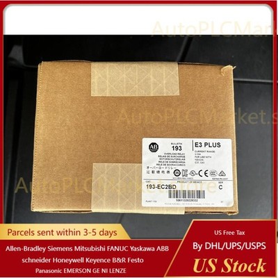 Allen Bradley 193-EC2BD E3 Plus 3-15 A OL  AB 193EC2BD  Free TAX US Free Tax