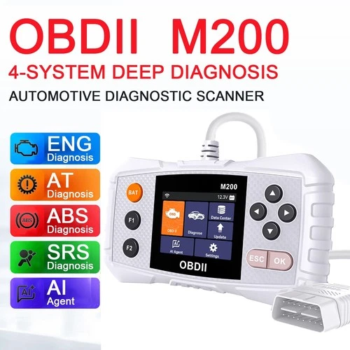OBD2 Scanner Full System Engine/ABS/SRS/ATS Tester Automotive Diagnostic Tool - product listing photo