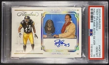 2023 Panini Flawless Troy Polamalu Hall Of Fame Autograph /20 #HOF-TPO PSA 10