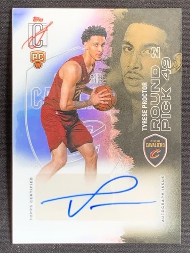 2025 Topps Signature Tyrese Proctor Base (RAW)