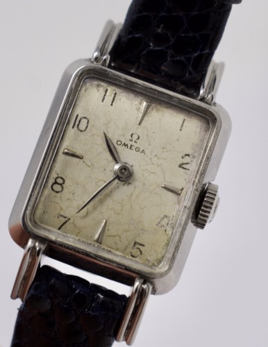 Vintage 1940s Ladies Stainless Steel 