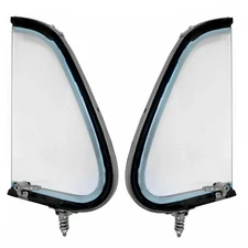 1951 1952 Ford Pickup Truck Vent Window Assembly Clear Glass Right & Left Side