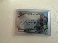 2020 Bowman Chrome Brett Baty AUTO #/50 Prospect Prime Signatures NY Mets