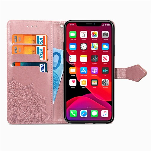 Floral Leather Phone Case Holder Wallet Flip Cover For iPhone 16 13 12 11 XR 7 8 - Picture 35 of 37