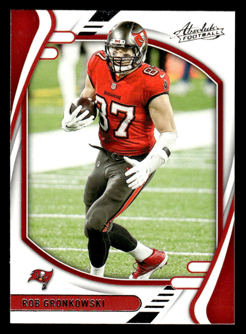 2021 Panini Absolute #92 Rob Gronkowski Retail Card Tampa Bay Buccaneers
