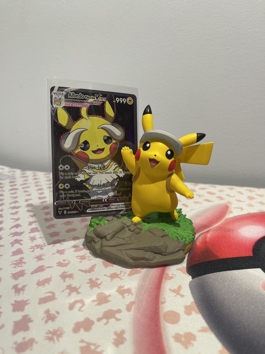 Pikachu Cosplay Vcos TCG - Albedo Pikachu Vcos Holo | Cute | eBay