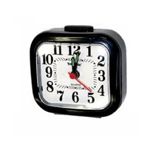 Room Mini Analog Alarm Clock Wake Battery Operated Portable Alarm Clock - Picture 9 of 10
