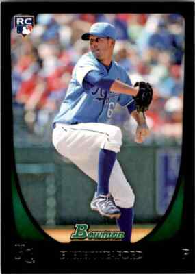 2011 Bowman Draft Everett Teaford RC #85 Kansas City Royals