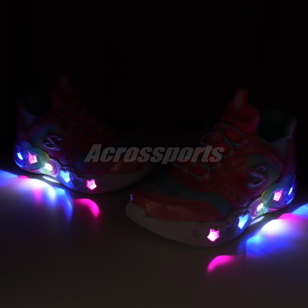 Skechers S Lights-Infinite Heart Lights-Eternal Shimmer Kids