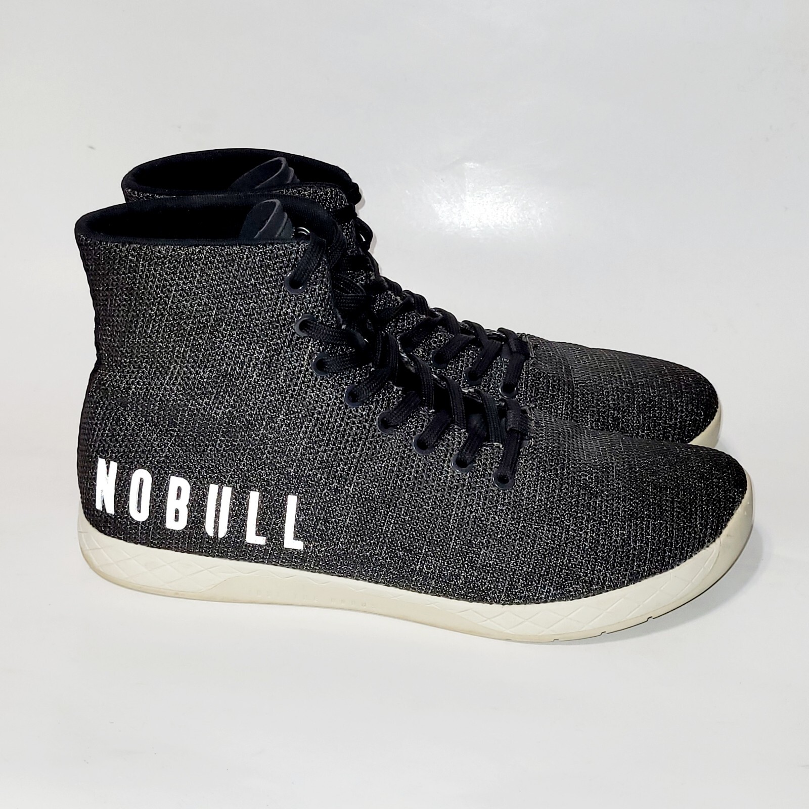 NoBull Mens 12.5US SuperFabric HighTop Black Ivy Trai… Gem