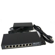 ALL Gigabit 120W 8 Ports 24V Passive PoE Swit...