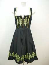 Skandal Original schwarz mit Balkonett wunderschönes Dirndl ohne Schürze Gr.34
