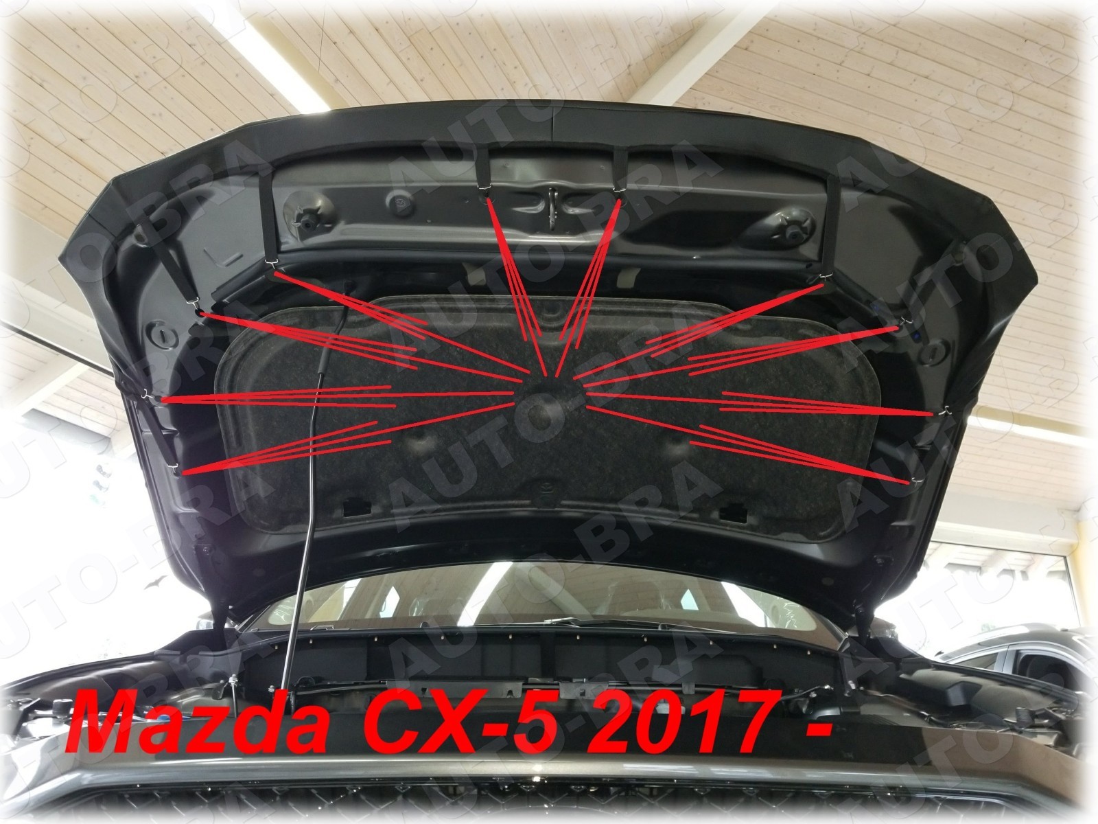 CAR HOOD BRA MAZDA CX5 since 2017 NOSE FRONT END MASK COVER eBay
