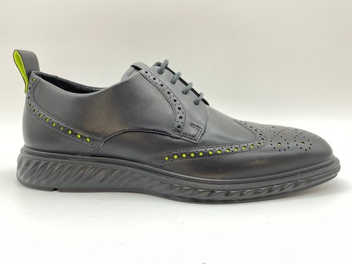 Yellow Neon Wingtip Oxford Shoes 