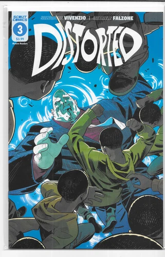 Distorted #3 A Gabriele Falzone Cover 1st Print NM/NM+ Scout 2022