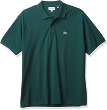 Lacoste Men's Classic Short Sleeve Chine Pique Polo Shirt, Size 3-S