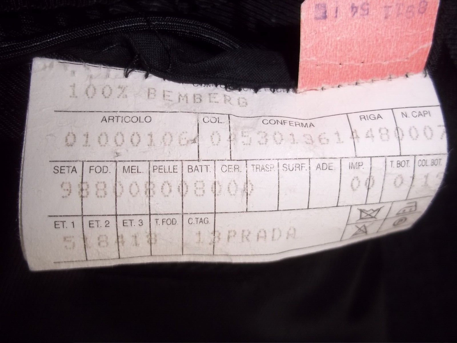 Prada Solid Gray 3 Buttons Wool Vintage Jacket, C… - image 8