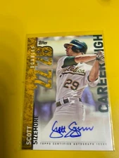 D31772  2015 Topps Career High Autographs #CHSS Scott Sizemore