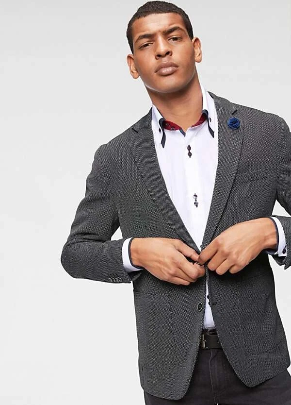 MENS BRUNO BANANI UNLINED SLIM FIT SPORTS BLAZER IN LT. GREY SZ XXL BNWT